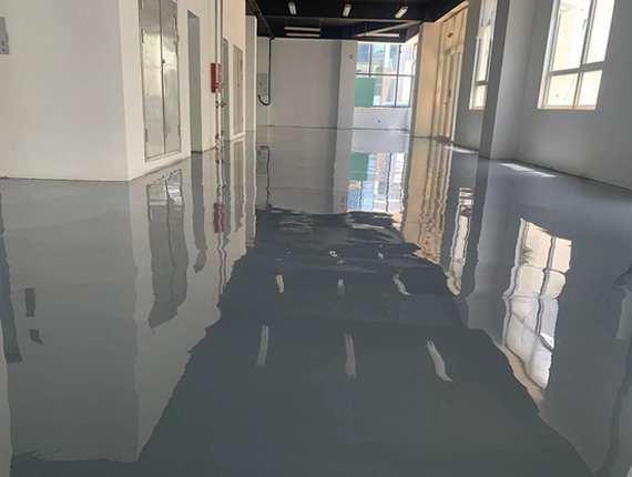 环氧自流平竣工效果